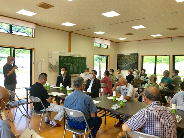 クラインガルテンやんばで交流会