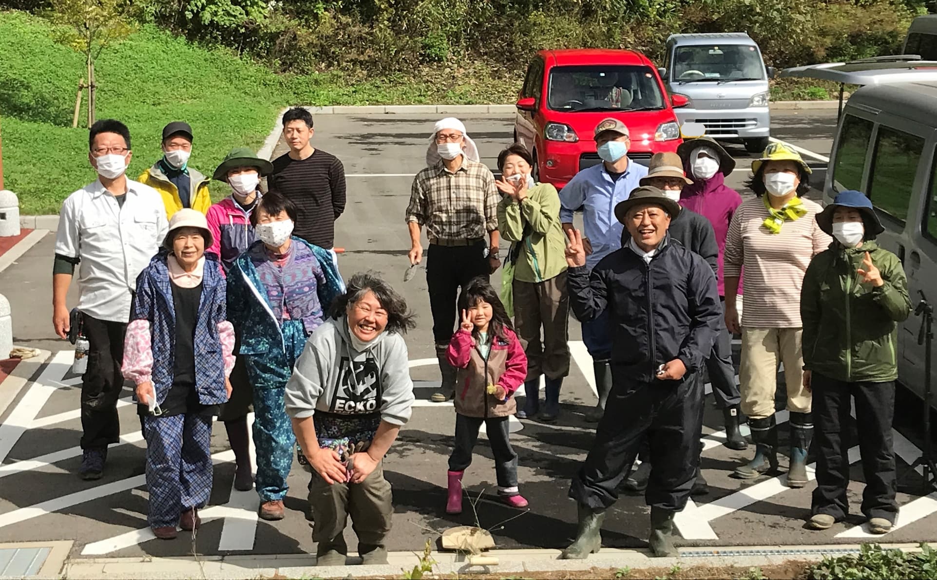 【長野原町花いっぱいプロジェクト】10月17日の作業報告と次回のお知らせ