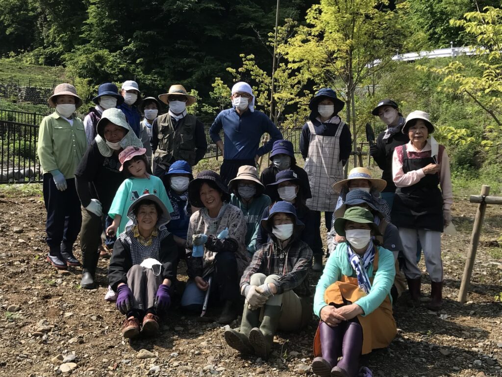 【長野原町花いっぱいプロジェクト】皆様から頂いた植物を植えました！